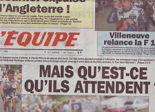 Journal equipe cyclisme d'occasion  Saint-Pol-sur-Mer