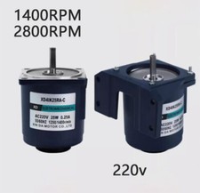 Motor elétrico de alta velocidade 4IK25RA-C AC 220V 1400 RPM/2800 RPM 25W reversível comprar usado  Enviando para Brazil