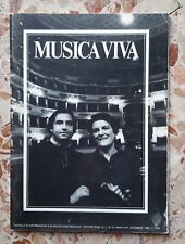 Rivista musica viva usato  Brescia