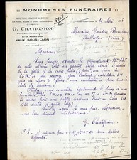Vaux laon marbrerie d'occasion  Baugy