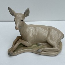 Lying deer porcelain for sale  LONDON