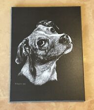 Russell scratchboard print for sale  BRIDLINGTON
