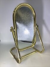Espelho de mesa giratório tubular dourado vintage década de 1960 coleção Commadore Rosalco-ROC comprar usado  Enviando para Brazil