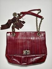 Lanvin red eel for sale  LONDON