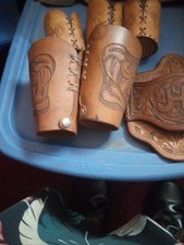 Leather western wrist for sale  Eufaula