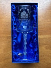 Commemorative glass wedding for sale  STONEHAVEN