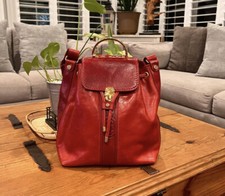 Marino Orlandi Em Relevo Couro Italiano Mochila Sling Bag Nova comprar usado  Enviando para Brazil