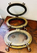 Pair bronze porthole for sale  ASHBY-DE-LA-ZOUCH