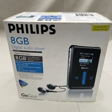 Philips GoGear 8GB Digital Media Odtwarzacz MP3 HDD1835 Czarna obudowa Doskonały rzadki pakiet na sprzedaż  Wysyłka do Poland