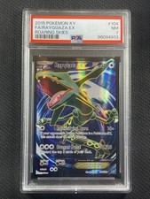 Cartão Pokemon - PSA7 QUASE PERFEITO - Rayquaza EX Full Art - Roaring Skies - 2015 - 104/108 comprar usado  Enviando para Brazil