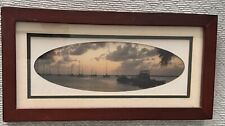 sunset framed wood photograph for sale  Horseheads