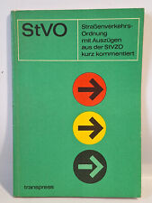 Stvo straßenverkehrs rdnung gebraucht kaufen  Blieskastel