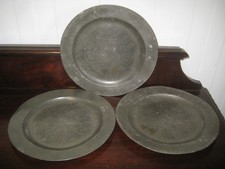 Antique pewter plates for sale  ASHBOURNE