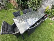 Seater rattan garden for sale  GODALMING