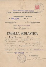 Pagella scolastica 1933 usato Pagella scolastica 1933 usato  Piazzola sul Brenta