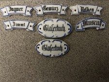 Keramik porzellan schild gebraucht kaufen  Berlin