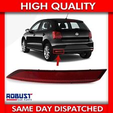 LENTE VERMELHA PARACHOQUE TRASEIRO LÂMPADA REFLETORA ESQUERDA PARA VW POLO 6C0945105B (2014-2017) comprar usado  Enviando para Brazil