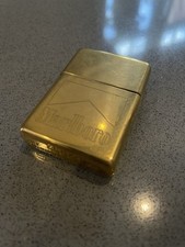 Zippo marlboro brass for sale  WALLINGFORD