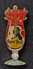 Guitarra Hard Rock Cafe Online Hurricane Glass Pin, usado comprar usado  Enviando para Brazil