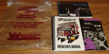 1996 1997 1998 1999 2000 Western Star Constellation conjunto manual de operadores de caminhão, usado comprar usado  Enviando para Brazil