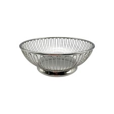Tigela de frutas vintage Alfra Alessi Itália fio de aço inoxidável 8” comprar usado  Enviando para Brazil