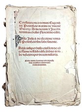 Cinquecentina post incunabolo usato  Petriolo