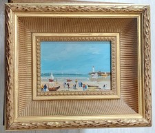 Tableau huile bois d'occasion  Gasny