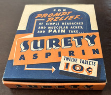Surety aspirin cent for sale  North Ridgeville