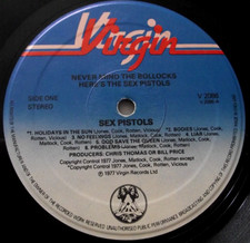 sex pistols vinyl for sale sex pistols vinyl for sale ABERGAVENNY