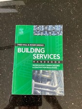 Building services handbook for sale  CHELMSFORD