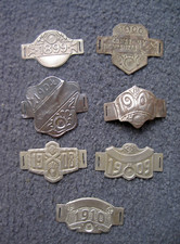 Lot plaques fiscales d'occasion  Thaon-les-Vosges