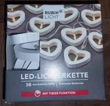 Led lichterkette timer gebraucht kaufen  Arberg