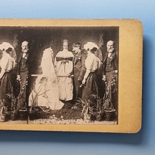 Victorian humour stereoview for sale  TELFORD