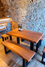 Tavolo artigianale legno usato  Siracusa