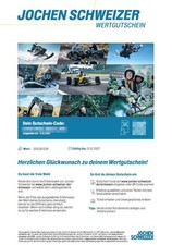 Jochen schweizer wertgutschein gebraucht kaufen  Nürnberg
