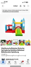 Hüpfburg aufblasbar rutsche gebraucht kaufen  München