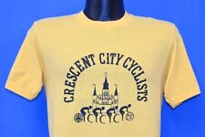 Camiseta vintage anos 80 CRESCENT CITY CYCLISTS NEW ORLEANS NOLA BICICLETA CICLISMO P comprar usado  Enviando para Brazil