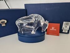 SÍMBOLOS DE CRISTAL SWAROVSKI 'O BÚFALO' NOVO EM FOLHA RRP £228!! comprar usado  Enviando para Brazil