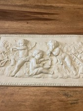 Vintage cherub frieze for sale  BRIDGEND