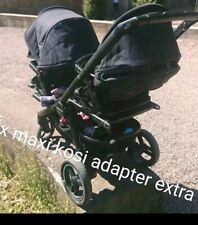 peg perego Tween Duette doppelkinderwagen mit 1x Extra maxi cosi adapter comprar usado  Enviando para Brazil