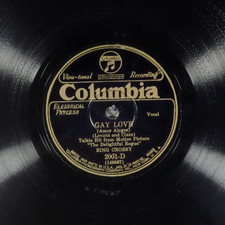 Rpm bing crosby for sale  Redondo Beach