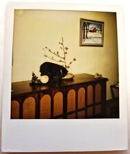 Rádio de mesa vintage encontrado Polaroid anos 80 galho de gato preto arte emoldurada cogumelos comprar usado  Enviando para Brazil