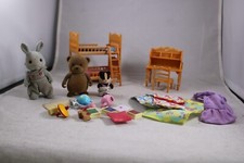 Lote de beliches Sylvanian Families Calico Critters - mesa urso coelho texugo comprar usado  Enviando para Brazil