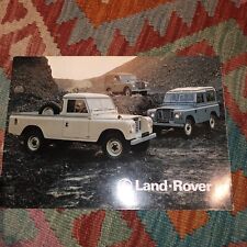 Land rover brochure for sale  ABINGDON