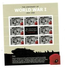 Gibraltar 2015 - Primeira Guerra Mundial - Gás - Folha de 8 selos - MNH comprar usado  Enviando para Brazil