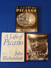 LIFE OF PICASSO, Volumes I-III (1881-1932) by Richardson. NY, Knopf, F/VG DJ's. comprar usado  Enviando para Brazil