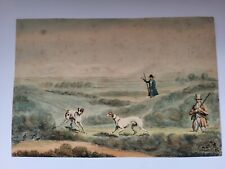 Vintage antique print for sale  SHANKLIN