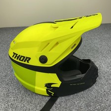 Capacete de motocross Thor Sector juvenil YM 49-50cm amarelo preto DOT ECE certificado MX comprar usado  Enviando para Brazil