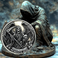 Moneta halloween teschio usato Moneta halloween teschio usato  Spedire a Italy