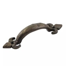 Conjunto De 2 Aspecto Antiguo Flor Lis Mediano Metal Hierro Gabinete Puerta Asas, usado comprar usado Conjunto De 2 Aspecto Antiguo Flor Lis Mediano Metal Hierro Gabinete Puerta Asas, usado comprar usado  Enviando para Brazil